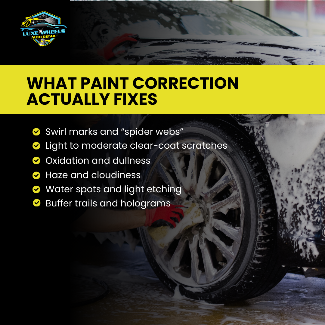 Car Paint Correction Explained: Cost, Process & Results - Luxe Wheels ...